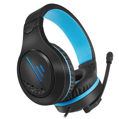 China Headband Rainbow Gaming Headset With MIC PC Phone PS4 Gamer Wired Head-mounted Earphone for sale