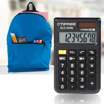 China Mini Digital Desktop Calculator General Purpose Calculator with 8 Digit LCD Display Standard Function Electronic Pocket Calculator for School Office for sale