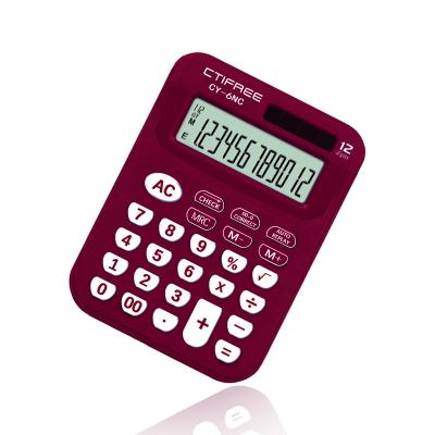 China Promotional Mini Calculator High Quality Mini Calculator School Office Business Stationery 12 Digits Calculator New for sale