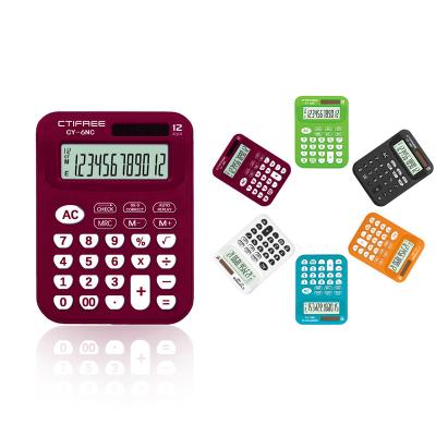 China Mini Calculator Promotional Custom Calculators Logo Printing Modern Office Electronic Mini Function Tables Calculator 12 Digit Calculator for sale