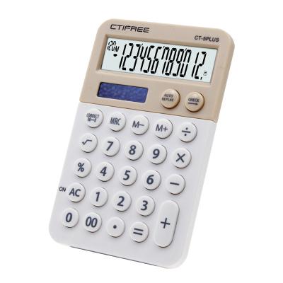 China CT-5Plus Brand Mini Calculator CTIFREE Bi-Directional Power Small Size Multipurpose Calculator Colorful Design for sale