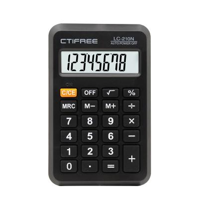 China CTIFREE Convenient SLD 200N 12 10 Digit Solar Power Calculator with Leather Cover for sale