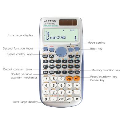 China Large Calculator Scientific Function Display Math Building Calculator for Student Teacher Classroom High School Office for sale