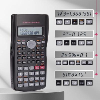 China General Purpose Calculator LCD Display Scientific Calculator Function Engineering Scientific Calculator Office School Business Scientific Calculator for sale