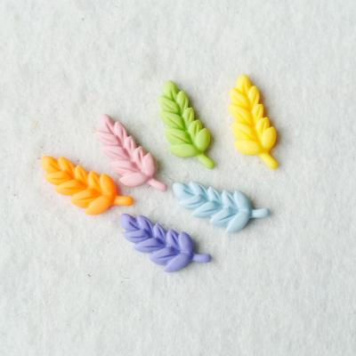 China 200Pcs/Bag Europe Resin Flatback Mini Ear of Wheat Charms for DIY Craft Scrapbooking Decoration for sale