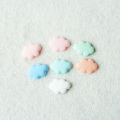 China 200Pcs/Bag Europe Flatback Resin Charms Cute Clouds Embellishment Phone Case DIY Scrapbooking for sale