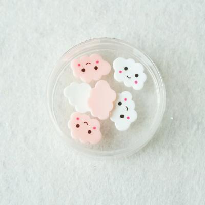 China 200Pcs/Bag Europe Cartoon Candy Clouds Resin Flatback Charms For DIY Crafts Making Scrapbooking Embellishments for sale