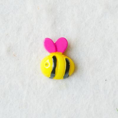 China Colorful Europe Resin Bee Flatbacks Bee Charms For DIY Scrapbooking Craft Phone Case Making for sale