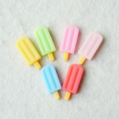 China 200Pcs/Bag Europe Cabochons Resin Popsicle Flat Back Charms For DIY Craft Scrapbooking Making for sale