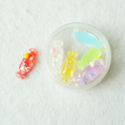 China 200Pcs/Bag Europe Resin Flat Back Charms Candy Cabochons Mud For DIY Crafts Scrapbooking Jewelry Making for sale