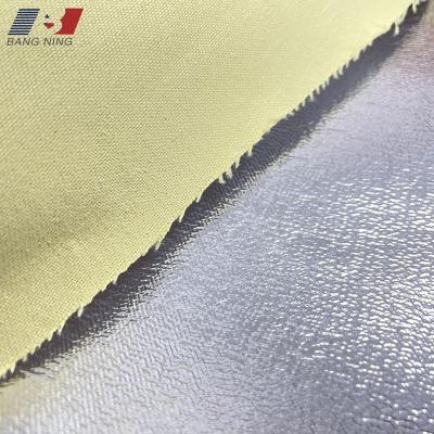 China Excellent Water Resistant Impact Resistance Fabric Outdoor Aluminum Foil Coated Flame Retardant Fabric For Industrial Flame Retardant for sale