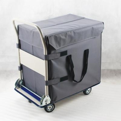 China 100% Polyester Eco-friendly Cooler Deck Handtruck Turnover Boxes for sale