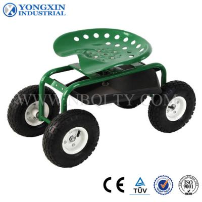 China GC001 Work Seat Garden Seat Rolling Trolley With Tractor Seat GC001 for sale