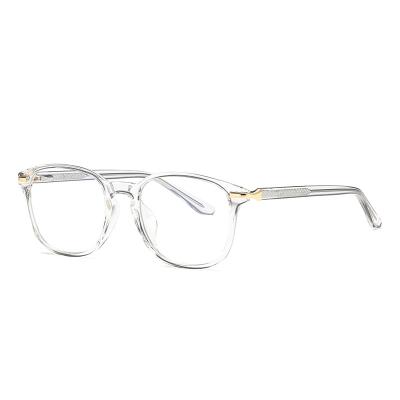 China Fashionable Unisex Clear Bluelight Anti Radiation Eye Glasses Spectacle Frames Optical Glasses for sale