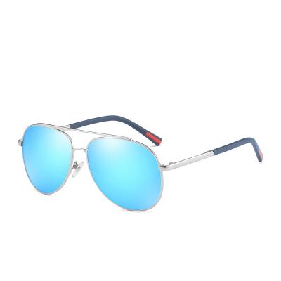 China Classic Retro Sunglasses Mens Womens Metal Round Big Sight Sun Glass Shadelis Polarized Sunglasses Custom for sale