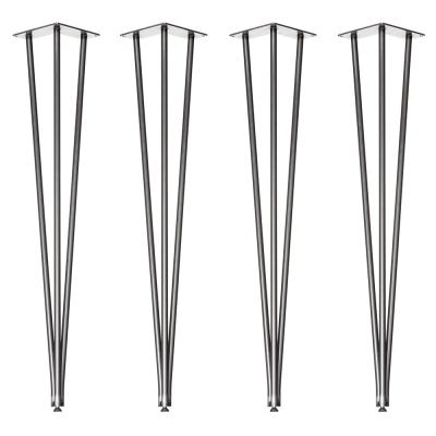 China Sofa Cabinet Table Or Other High Quality Furniture Metal Iron Metal Dining Table Legs Wire Table Legs Wholesale Cheap Hairpin Table Legs for sale