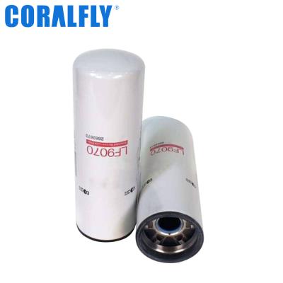 China Full Flow Type Lf9070 CORALFLY Oil Filter 1 Year Warranty for sale