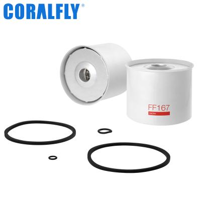 China Ff167a P556245 1919100 K915319 CORALFLY Diesel Engine Fuel Filter for sale