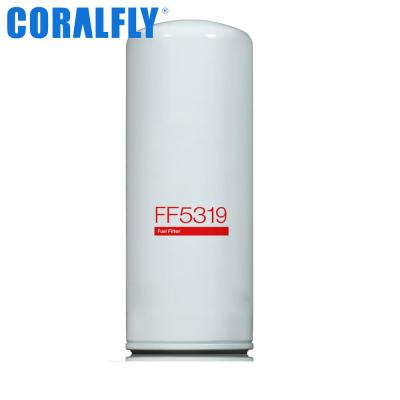 China CORALFLY Ff5319 Cross Reference 5 Micron Tractor Fuel Filter Cellulose Media for sale