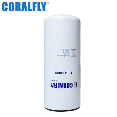 China Lf9080 Haul Truck Engines CORALFLY Oil Filter Spin On for sale