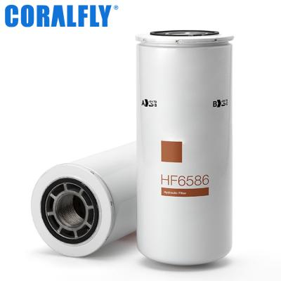 China Outer Diameter 4.76 Inch Spin On Oil Filter Hf6586 CORALFLY for sale