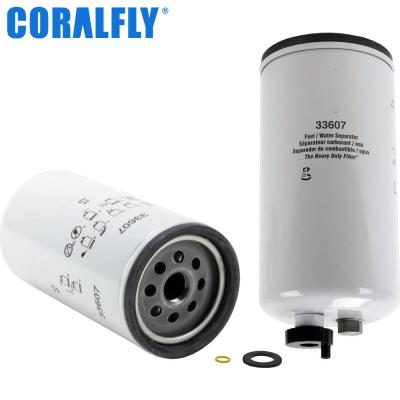 China 20 Micron Fuel Filter 33607 Wix Fuel Water Separator Filter 11*25cm for sale