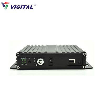 China NIGHT VISION 720P 4CH dual SD Card AHD mobile MDVR with 4G/GPS/WIFI for bus and truck for sale