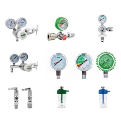 China To Regulate For Oxyen Flow And Pressure Of Oxygen Cylinders Factory OEM Oxygen Regulator Parts For O2 Cylinder Wire Valves Connectors Flow Meters for sale