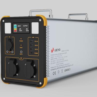 China Storage Type C 1000W DC 12V Lithium Portable Rechargeable Power Station for sale