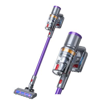 China Household LED Screen Digital Screen 2 In 1 Stick Vacuum Handheld Cordless Vacuum Cleaner for sale