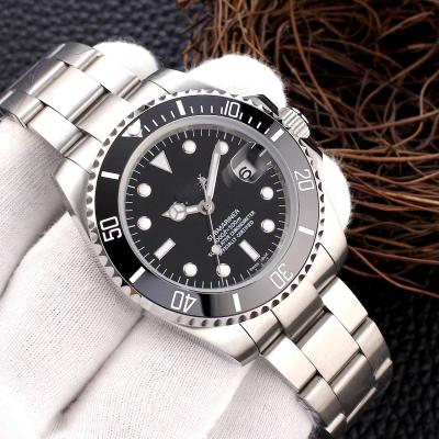 China Good Quality Support Stainless Steel Sapphire Mirror Mechanical Watches Automatic Date Quartz Watch for sale