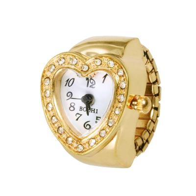 China Punk Ring Wild Couple Finger Watch Mini Clock Retro Creative Watch Luxury Simple Fashion Watch for sale