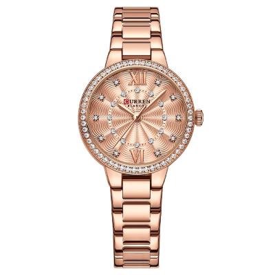 China Automatic Date Women's Watch Fashion Steel Band Watch Casual Women's Watch for sale