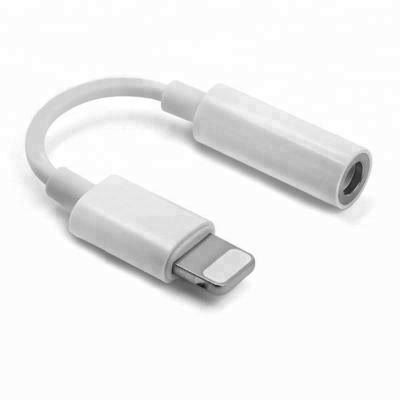 China The 2021 cheap price amazon bestselling 3.5mm usb cable for AUX cable. IPhone Earphone Jack Connector Adapter Plug Listen Music for sale