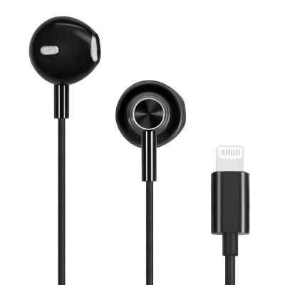 China High Quality Audio Noise Canceling Original MFi Certified Earphone High Quality Audio Noise Canceling Wired Digital 8 Pin Headphone In-Ear for sale