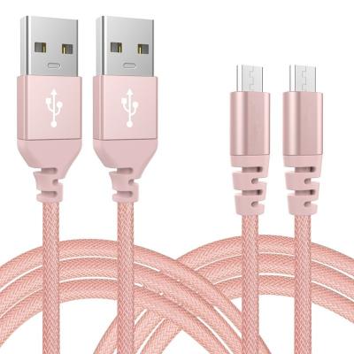 China 2018 Camera Phone Cable 2.4A Mobile Phone For Huawei p10 , Durable Fish Net Usb 2.0 Braided Cable for sale