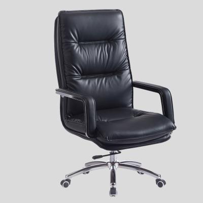 China High Height Adjustable Commercial Executive Back General Purpose Furniture Ergonomic Luxury Office (Height) Leather Chair for sale