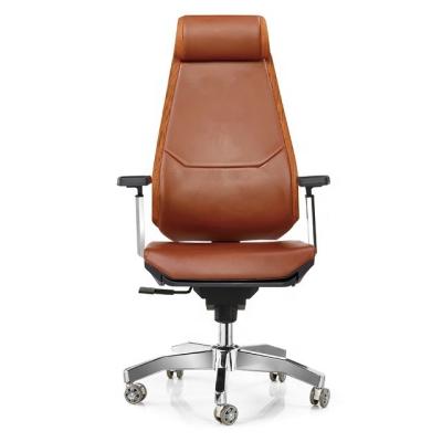 China (Size)Adjustable Powerful Men Use PU Material Leather Office Chair Comfortable Sleep Boss With Footstool for sale