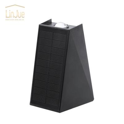 China Outdoor/Wall/yard/Garden/Street Waterproof Outdoor Motion Sensor ABS LED Solar Powered Wall Lamp High Quality Cheap Price for sale