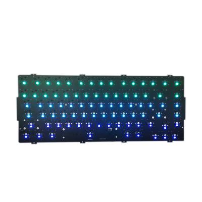 China Mechanical Keyboard Gerber Folder Maker USB Type C RGB Hot Swap Qmk Via Cable Mechanical Keyboard PCB SMT By tkl 80% Game for sale