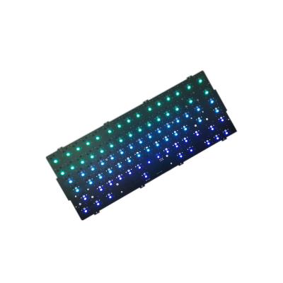 China Fast Turnkey Type C WiFi Radio 80 PCB Keyboard Mechanical Keyboard Prototype Board Tkl RGB Mechanical Assembly for sale