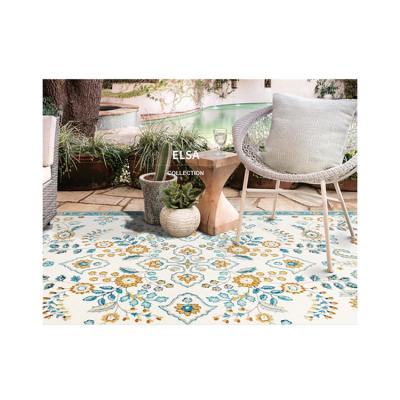 China China Factory Good Quality Floral Design Reversible Life Carpets Indoor Modern Blankets/Outdoor Area Rug For Kids Room for sale