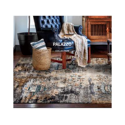 China Hot Selling Reversible Shinny Nylon Digital Printing Digital Printed Rugs Area Rug Room Rug Designer for sale