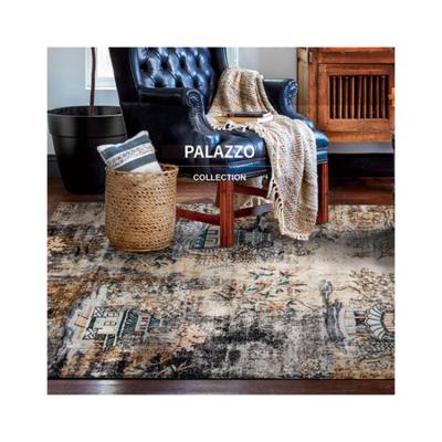 China Best Selling Durable Area Rug Reversible Printed Shinny Digital Nylon Printing Area Rug for sale