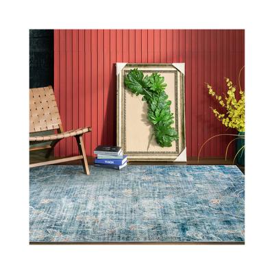 China Good Quality Reversible Silk Looked Rug Living Room Custom Printed Area Rug for sale