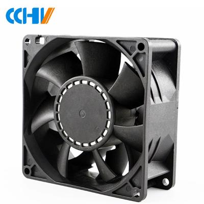 China Server Cabinet Fans 92x92x38mm Factory 92x92x38mm Axial DC Fan 12V 24V for sale