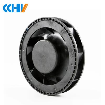 China High Airflow Top Selling Low Noise High Quality Big Black Plastic Centrifugal Fan 11025 Ball Bearing for sale