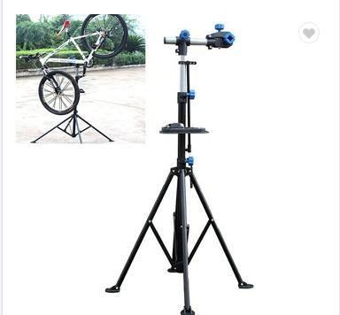 China Outdoor Used Bike Repair Rack Adjustable 41 To 75 With Telescopic Arm Cycle Bicycle Rack for sale