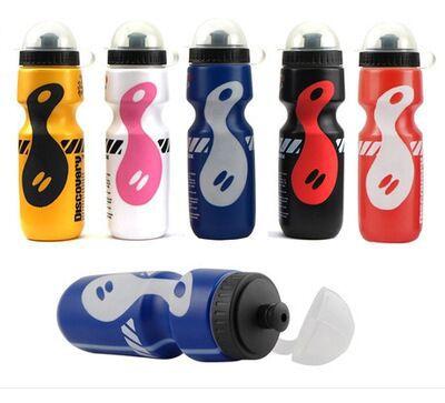 China Cycling Water Drink Bottle Mountain Bike Bicycle Water Drink Bottle+Holder Cage Plastic Portable Water Bottle Outdoor Sports Kettle Drinkware for sale