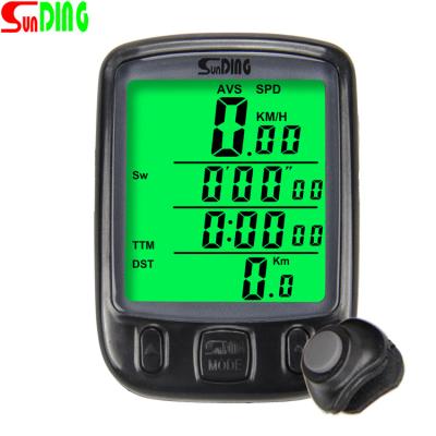 China SD563CSUNDIN Shun Wireless Large Screen Bicycle Speed ​​Stopwatch Bicycle Timer Stopwatch Chinese Translation for sale